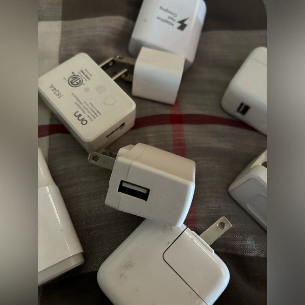 9 usb charger boxes (variety)